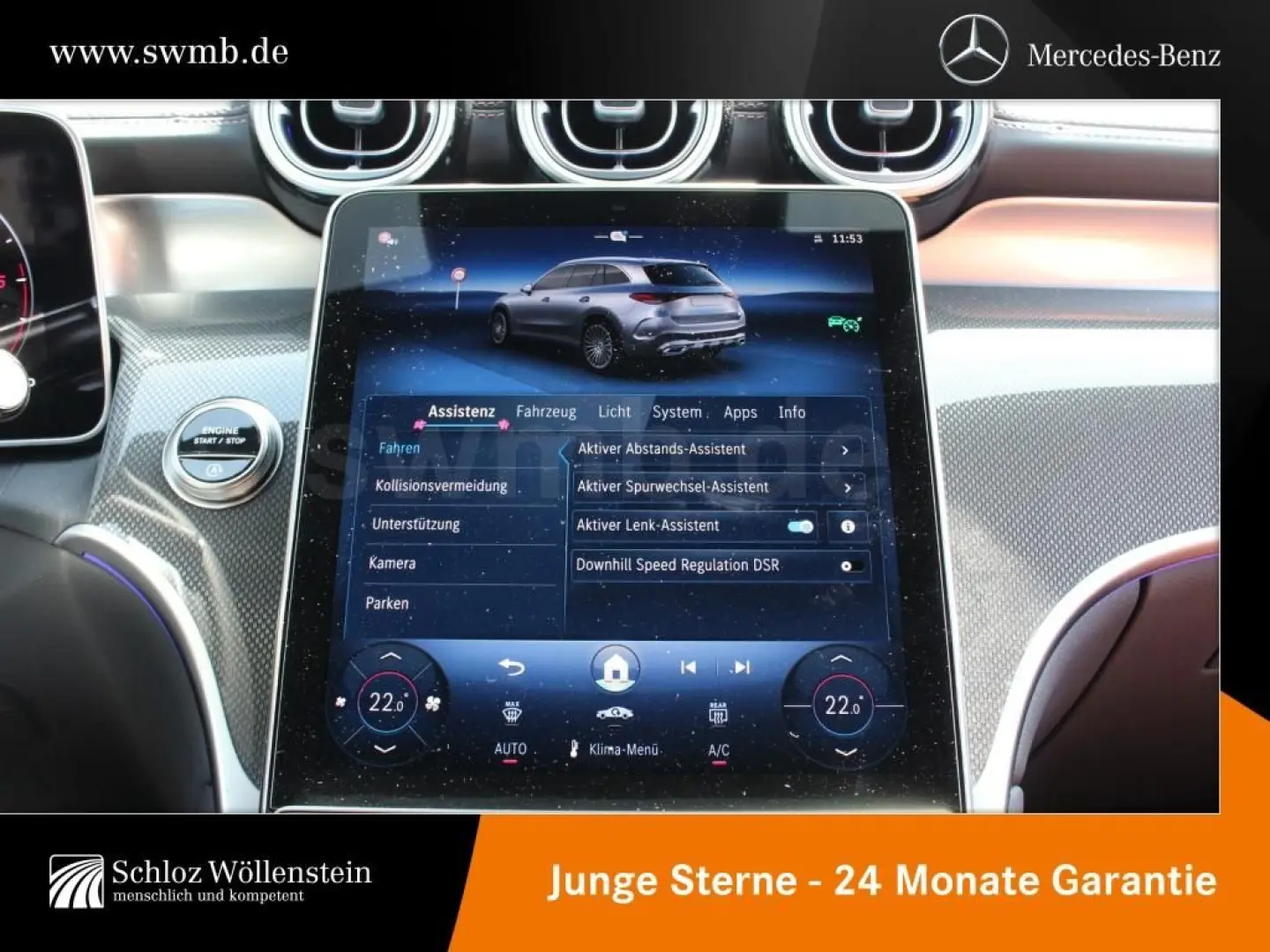 GLC 300d 4M AMG Night LED AHK Fahrass  Memory