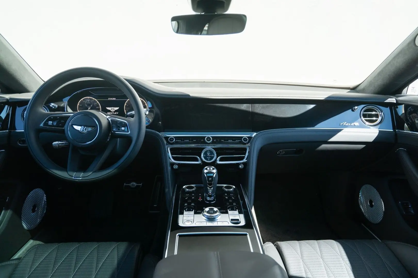 Flying Spur Azure V8  Naim  Rotating Display