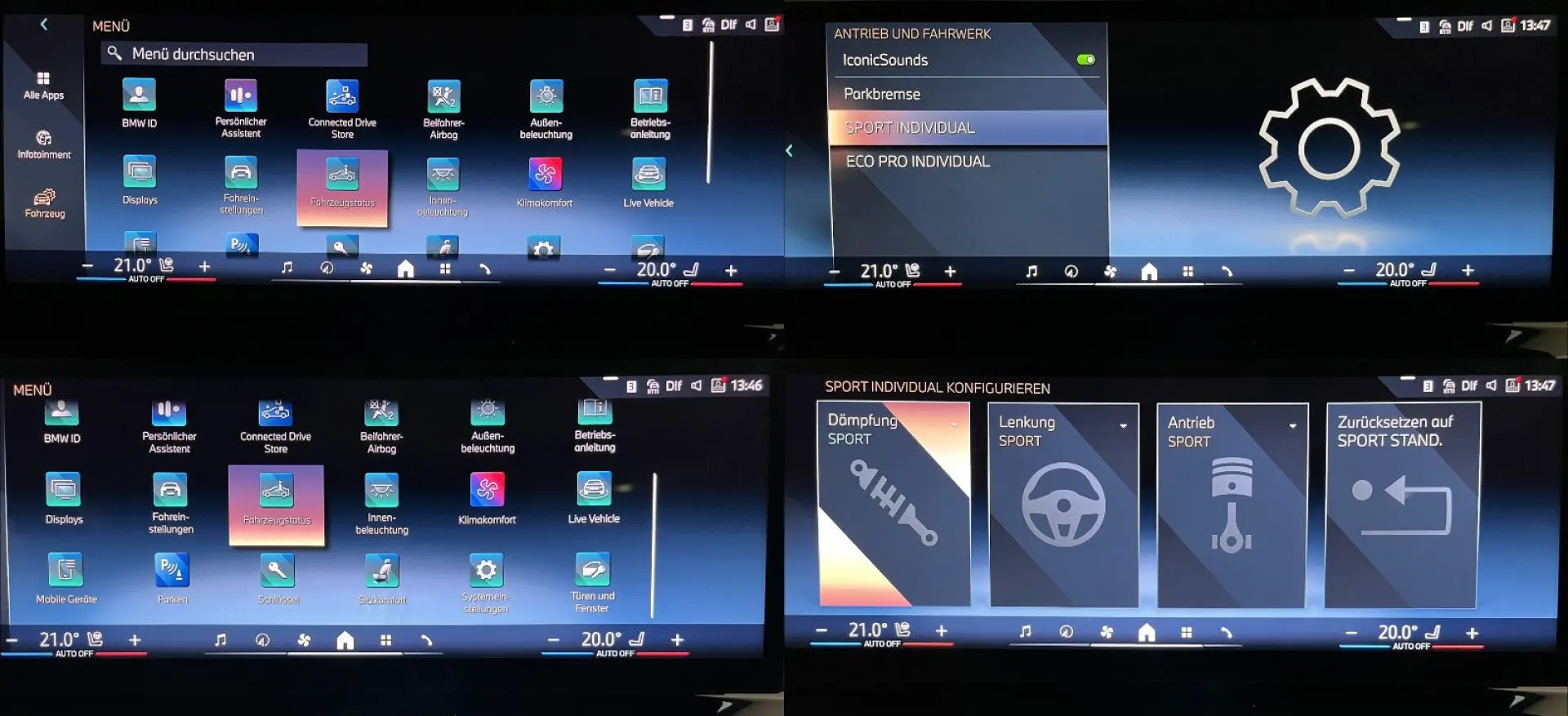 X6 40d M-PAKET-PRO HUD SOFT MASAG LUFT LASER H&K