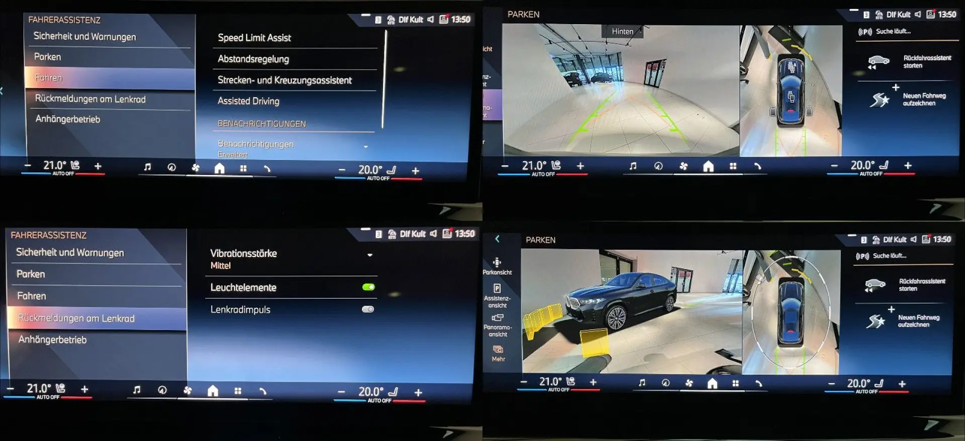 X6 40d M-PAKET-PRO HUD SOFT MASAG LUFT LASER H&K