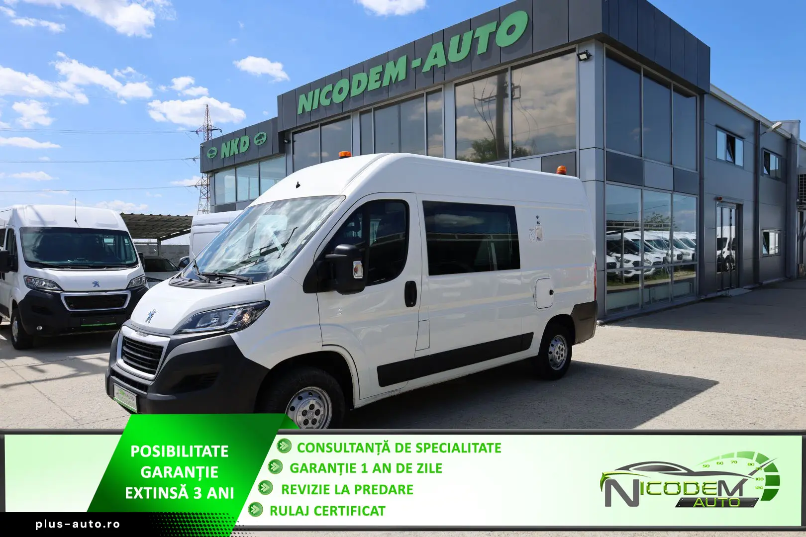 Peugeot Boxer 2.0 130 HP L2H2 cu 7 locuri