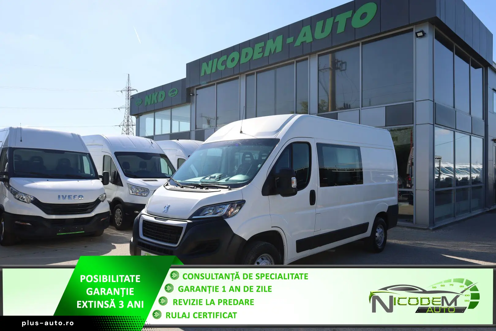 Peugeot Boxer 2.0 130 HP L2H2 cu 7 locuri