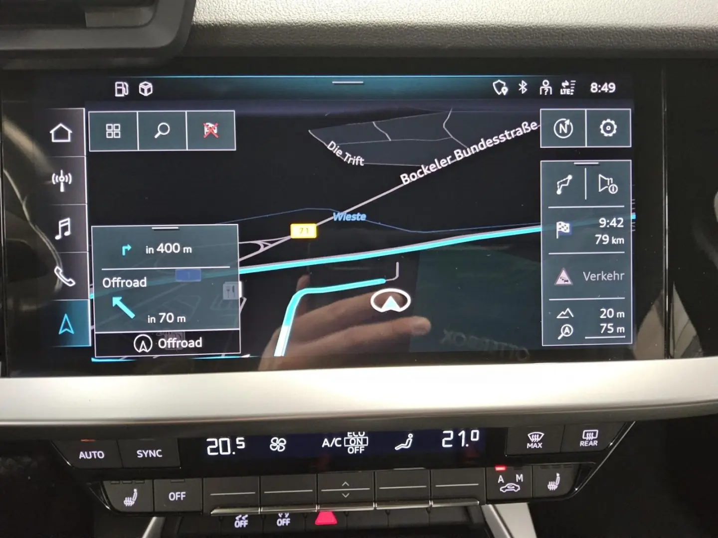 A3 30 TDI Navi Matrix vc  RFK Sound ACC Sports.