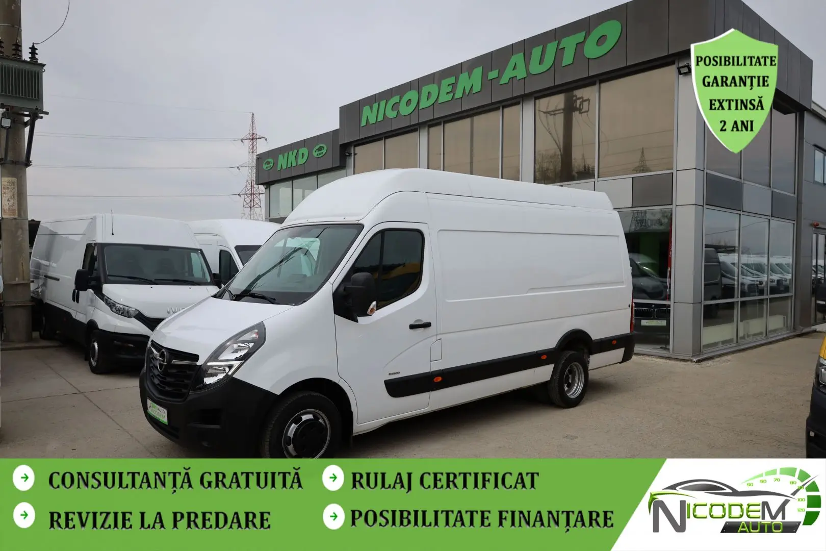 Opel Movano Axa Dubla Spate L3H3 165 hp