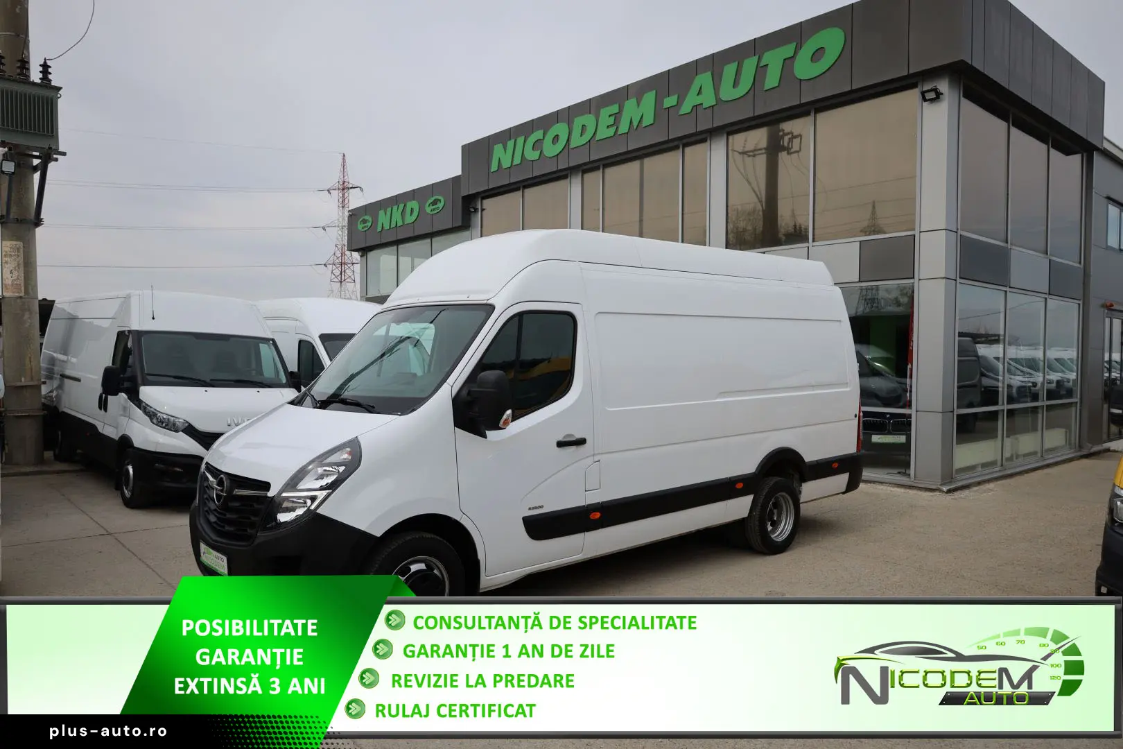 Opel Movano Axa Dubla Spate L3H3 165 hp
