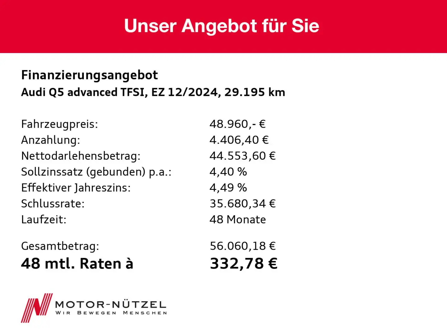 Q5 45 TFSI QU ADVANCED MATRIX NAV RFK ACC AHK 19