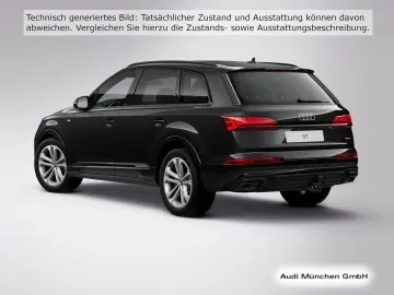 Q7 55 TFSI qu. S line 7-Sitzer Pano Matrix LuftF