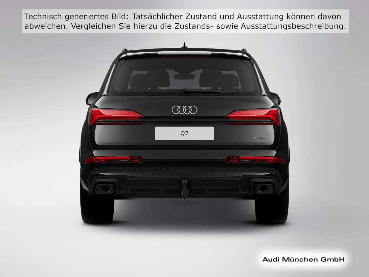 Q7 55 TFSI qu. S line 7-Sitzer Pano Matrix LuftF