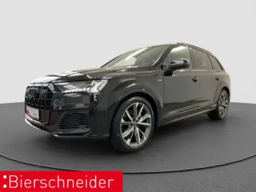 Q7 55 TFSI qu S-Line Black AHK MATRIX PANO HuD