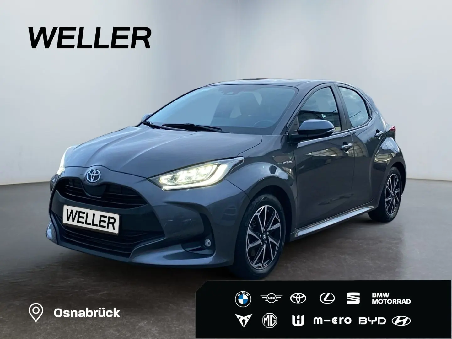 Yaris Hybrid 1.5 Team D  LED Navi Cam CarPlay SH