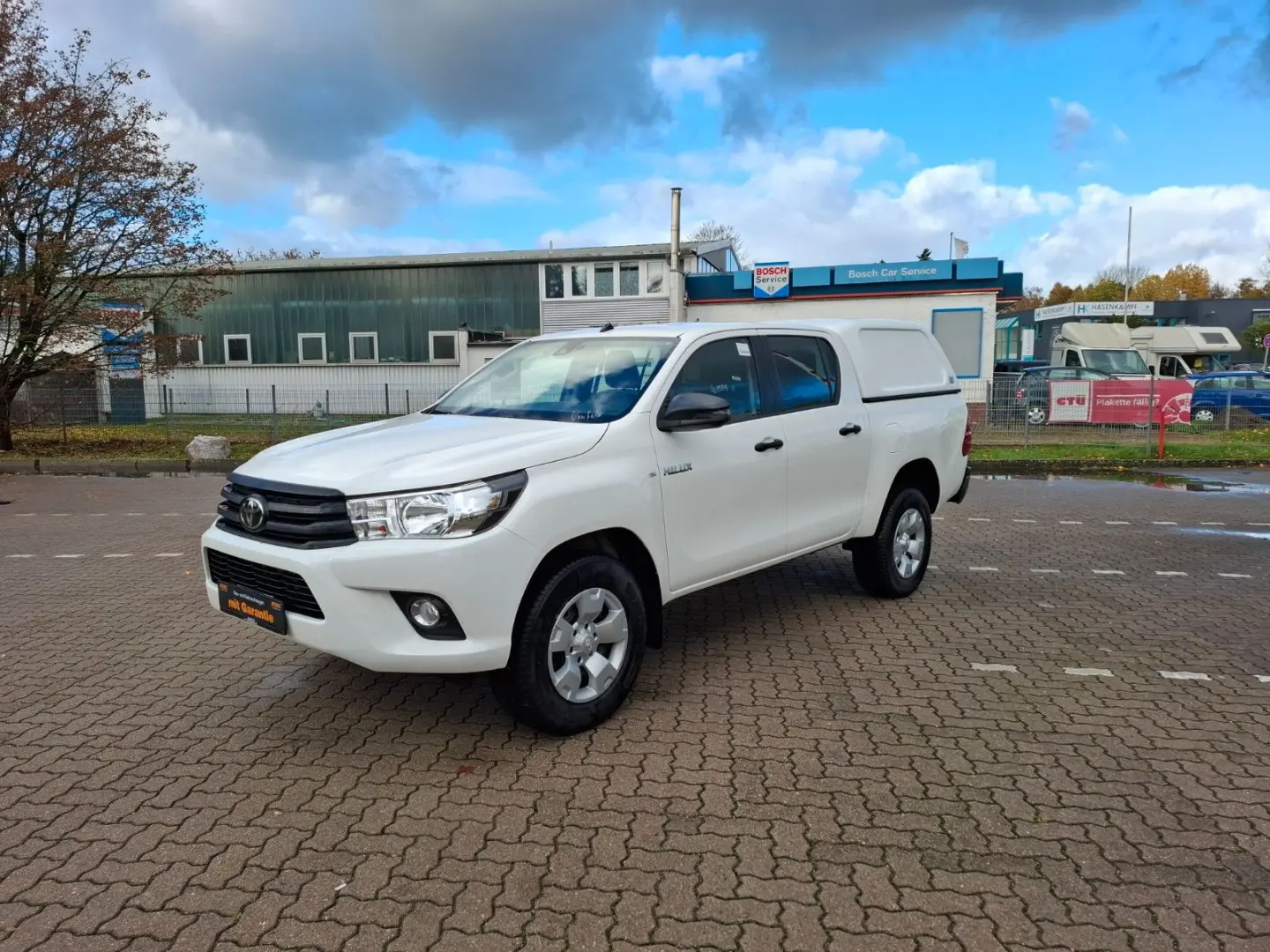 Hilux Double Cab Duty 4x4 HARDTOP Toyota Garant.