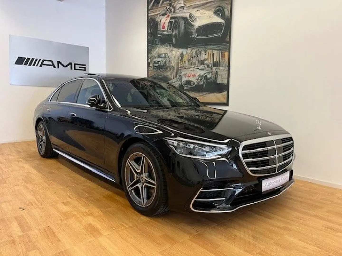 S 580e lang long AMG-Line Sound Pano Chauffeur