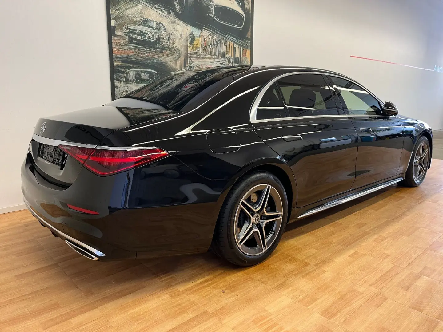 S 580e lang long AMG-Line Sound Pano Chauffeur