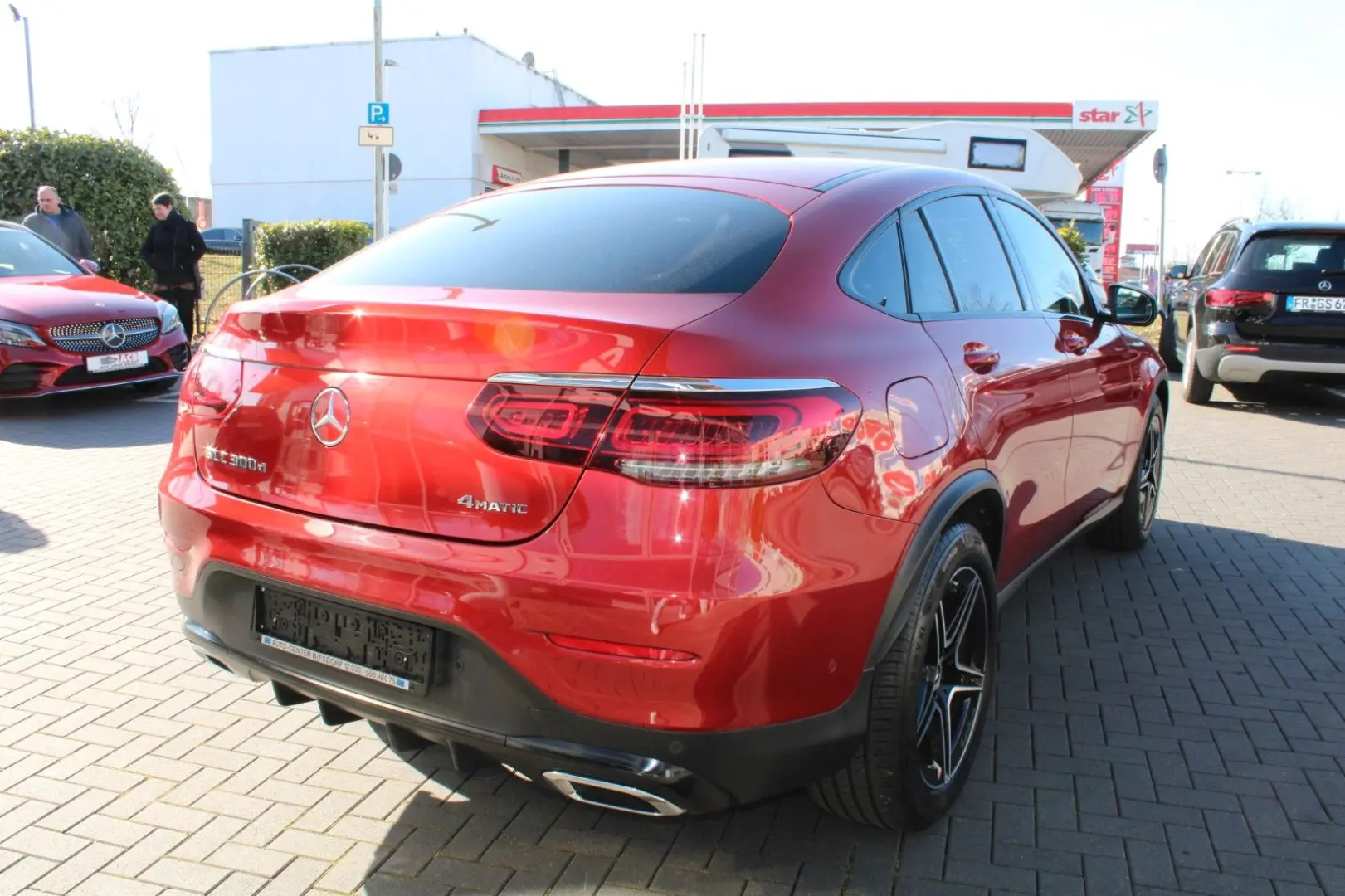 GLC 300 d 4M Coupe AMG Line Night Wide LED 360