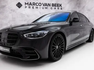 S 580 e 4MATIC Lang AMG Line   Achterassturing