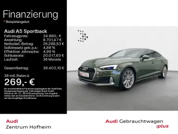 A5 Sportback 40 TFSI qu advanced S tro HUD Laser
