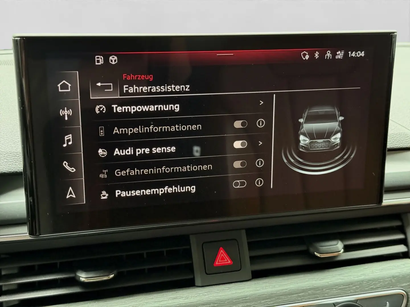 A5 Sportback 35 TDI S LINE LM19 FEINNAPPA AHK