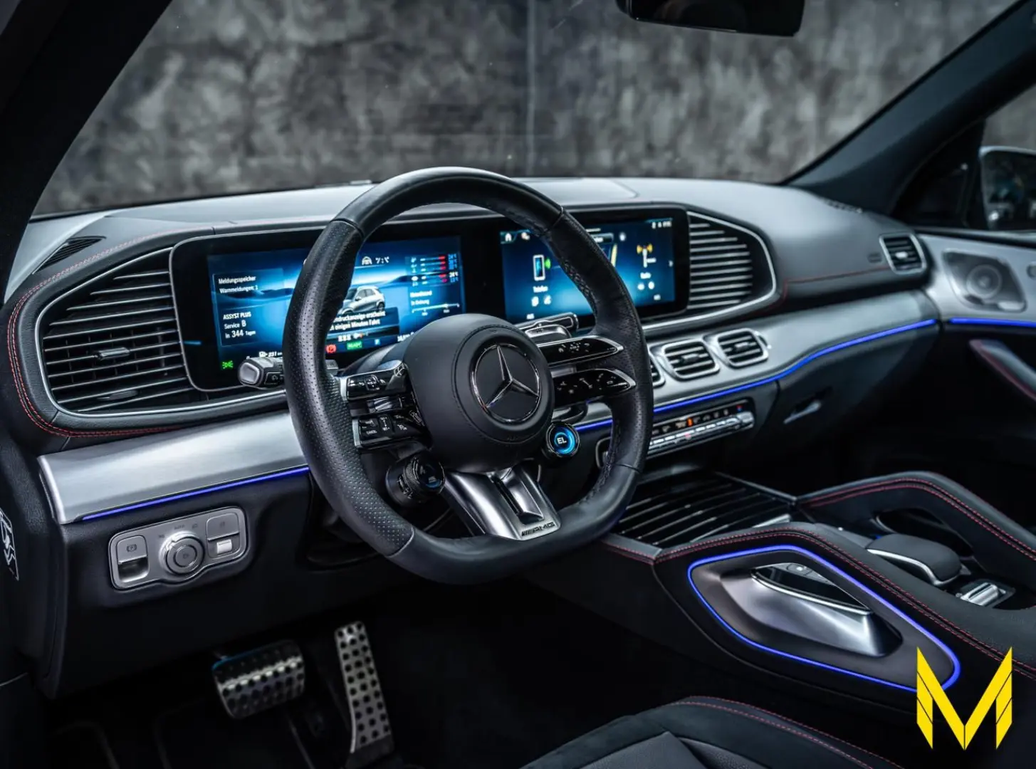 GLE 53 AMG HY4M  MY25 NIGHT LM22 AGA AIR AHK DIS