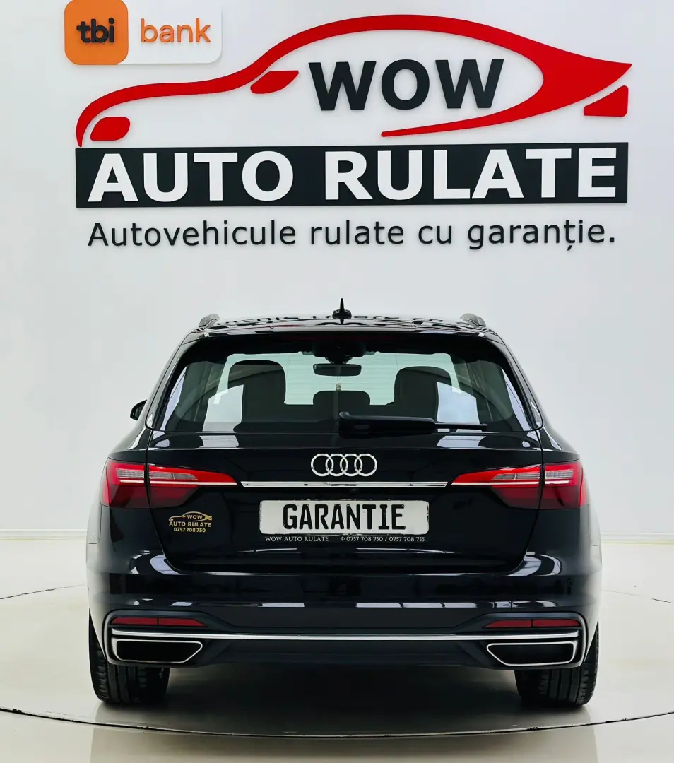 AUDI A4 B9 2021 2.0D E6 GARANTIE Rate Avans 0 Doar Cu Buleti
