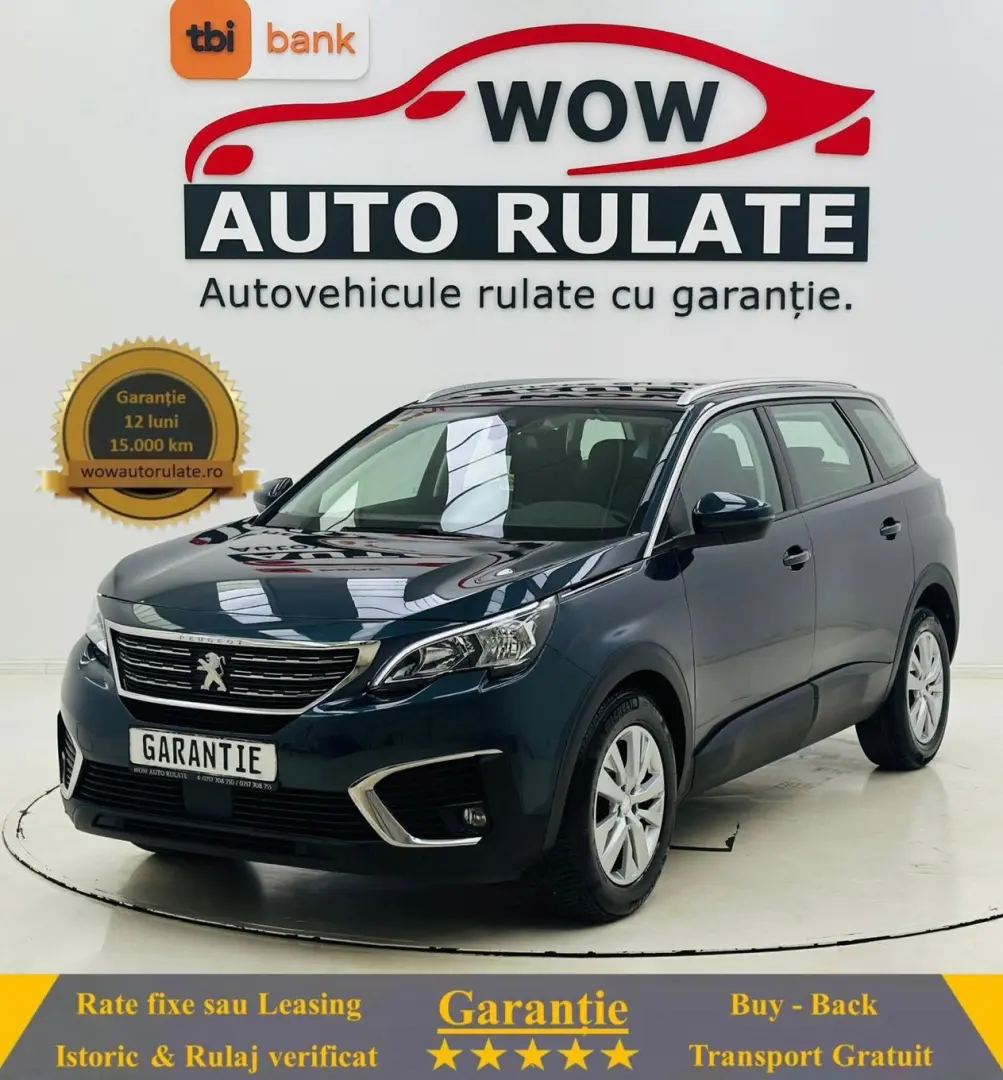 PEUGEOT 5008 2019 1.2I E6 GARANTIE 12 LUNI Rate Avans 0 Doar