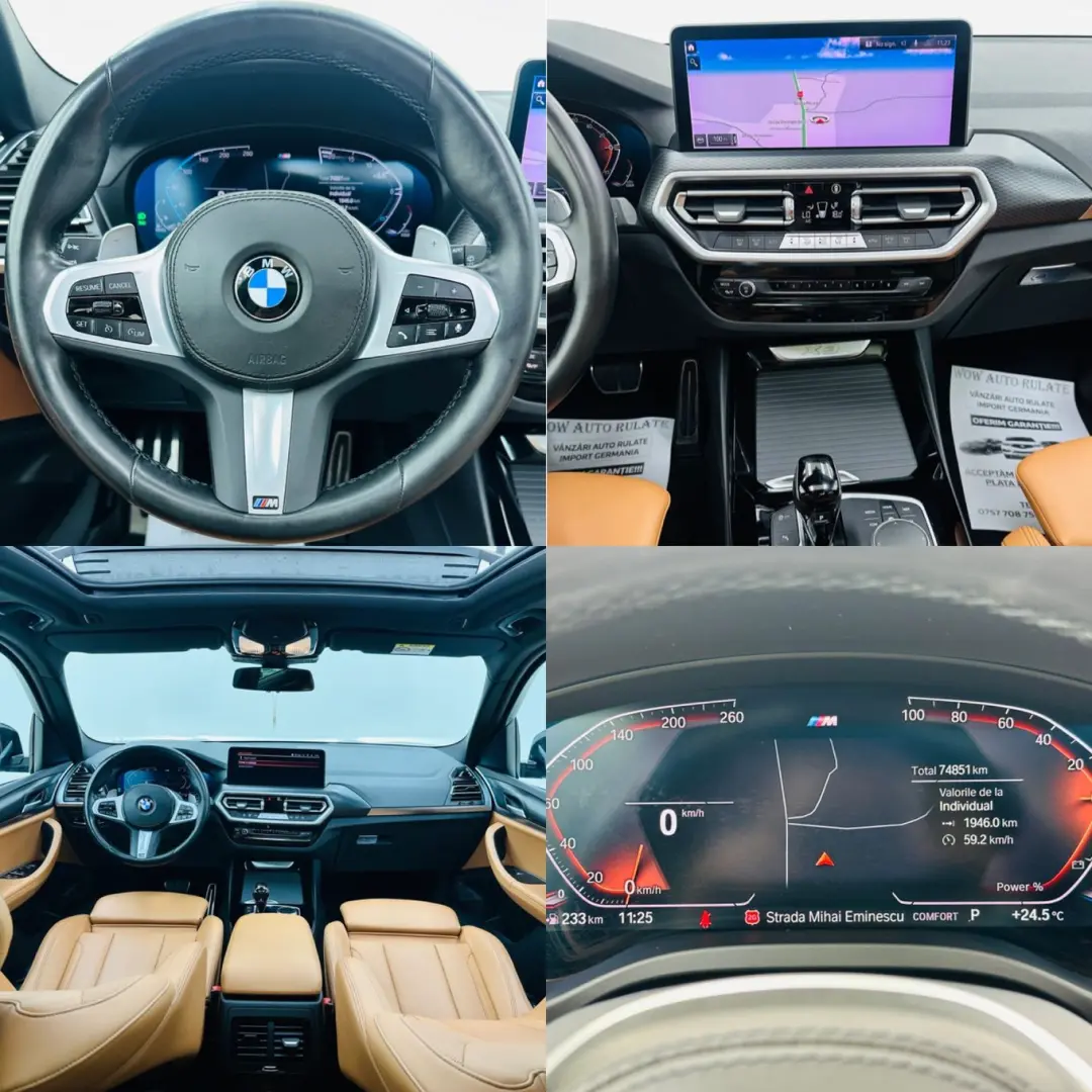 BMW X3 2023 2.0D E6 GARANTIE 12 LUNI Rate Avans 0 Doar cu Bu