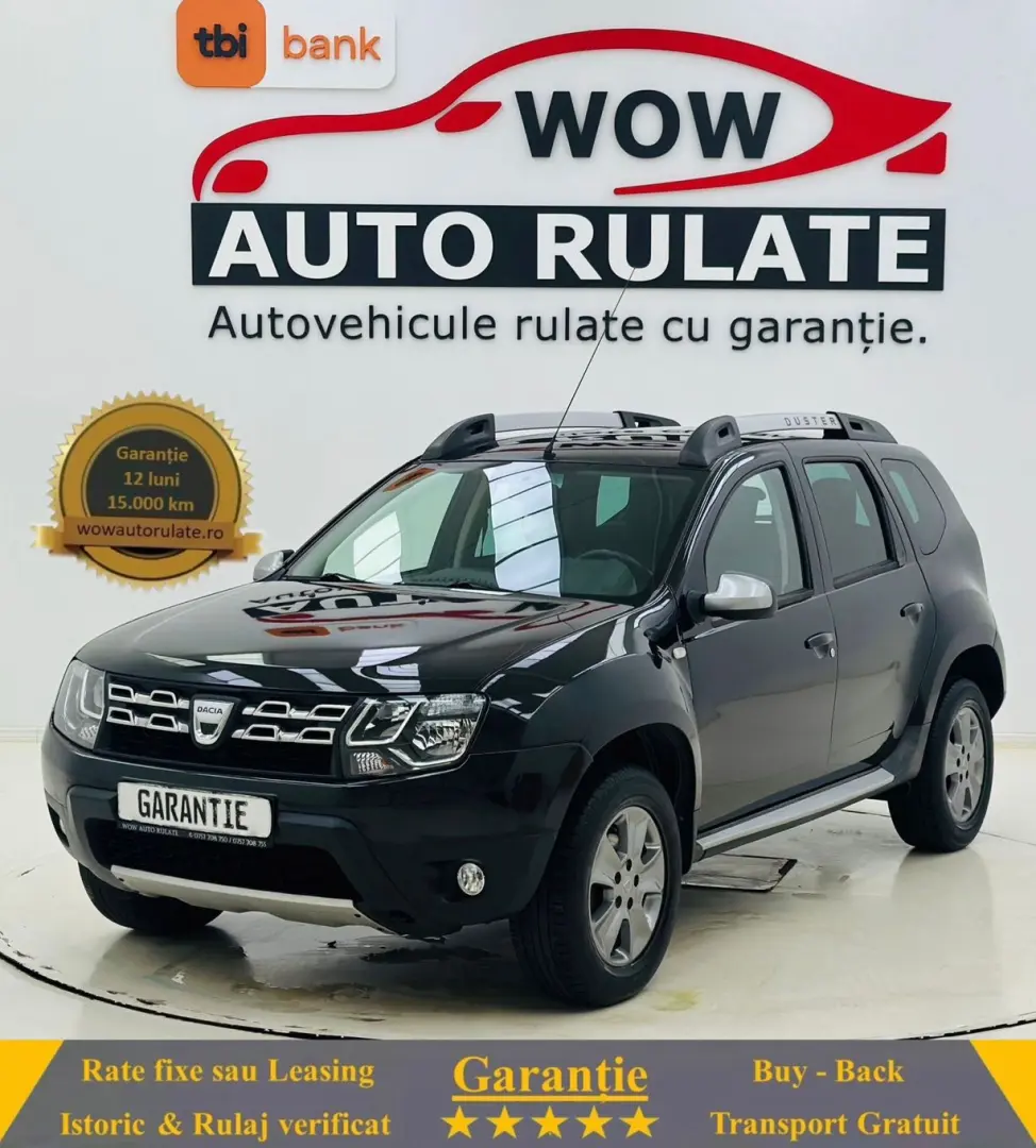 DACIA DUSTER 2014 1.2I E5 GARANTIE 12 LUNI Rate Avans 0 Doar