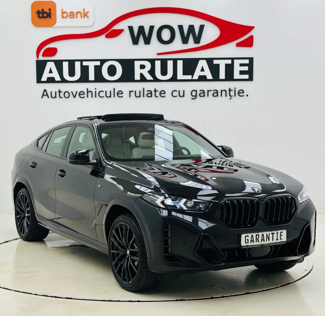 BMW X6 2024 3.0D E6 GARANTIE 12 LUNI Rate Avans 0 Doar cu Bu