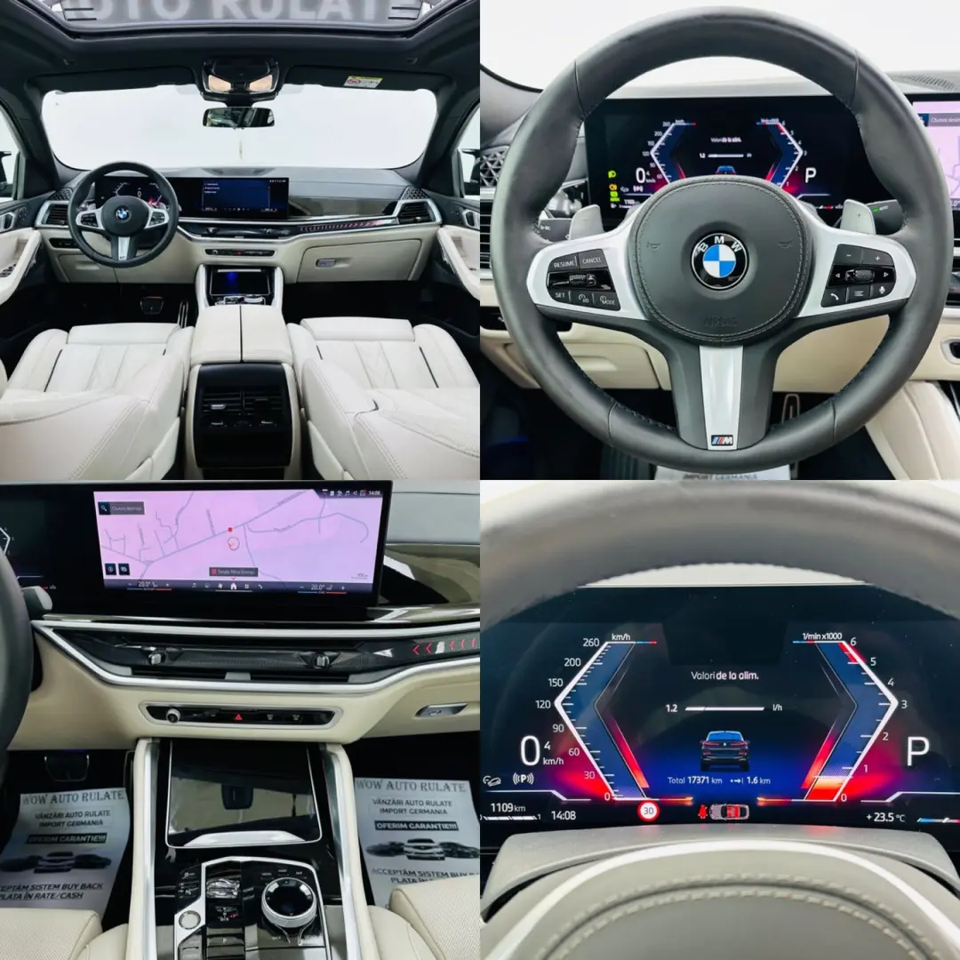 BMW X6 2024 3.0D E6 GARANTIE 12 LUNI Rate Avans 0 Doar cu Bu