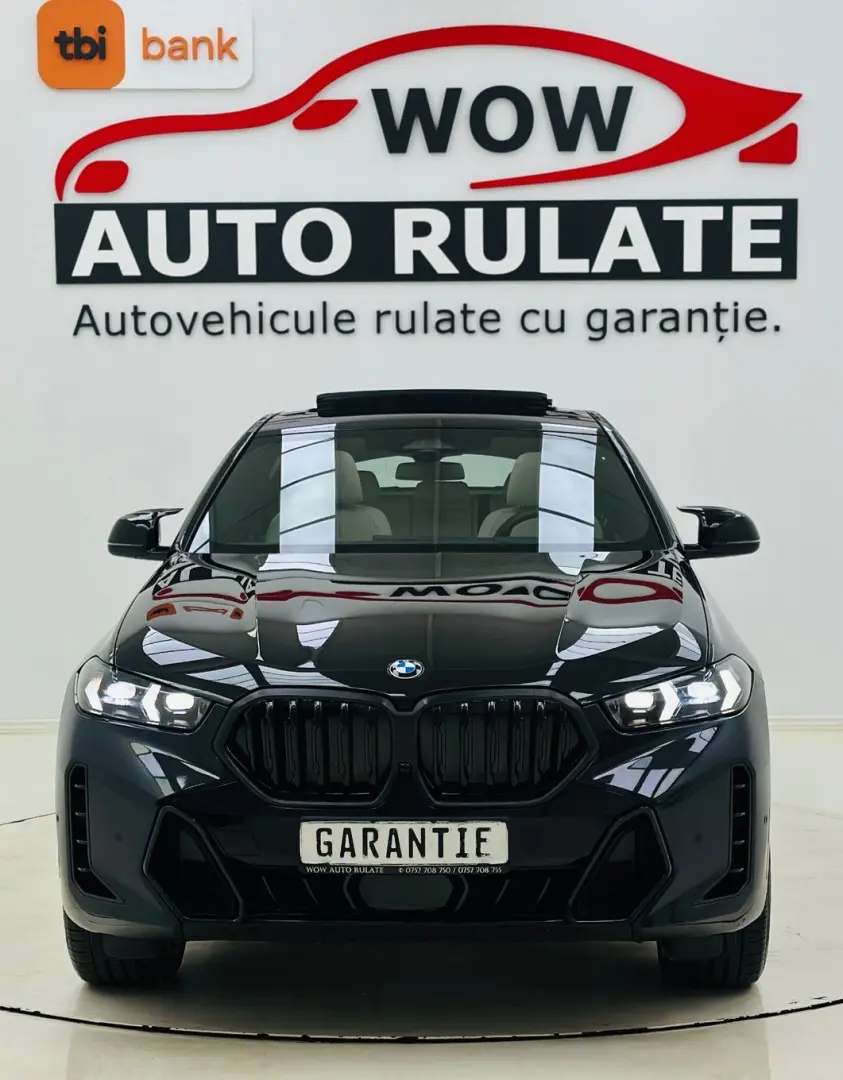 BMW X6 2024 3.0D E6 GARANTIE 12 LUNI Rate Avans 0 Doar cu Bu