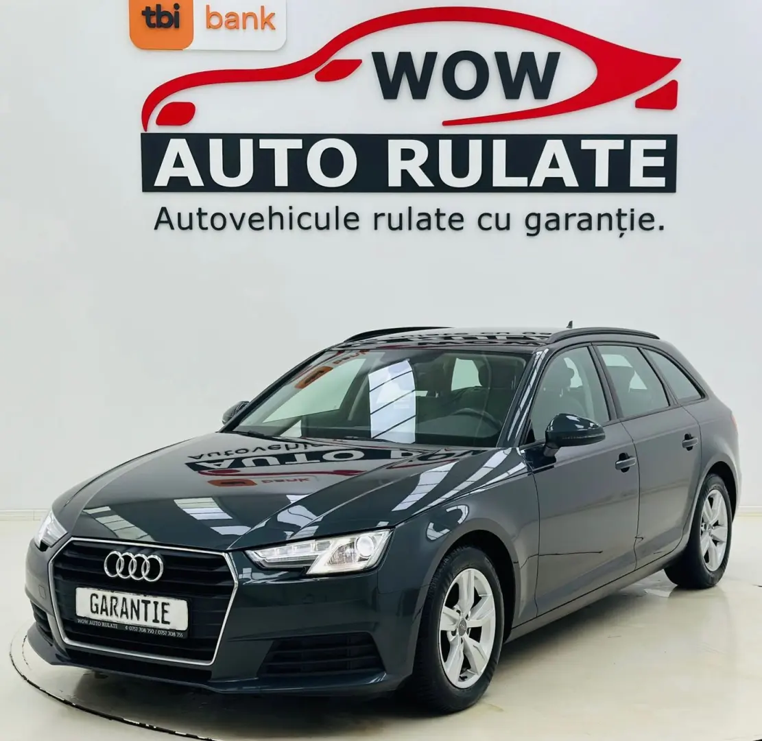 AUDI A4 2016 2.0D E6 Rate Avans 0 Doar Cu Buletinul