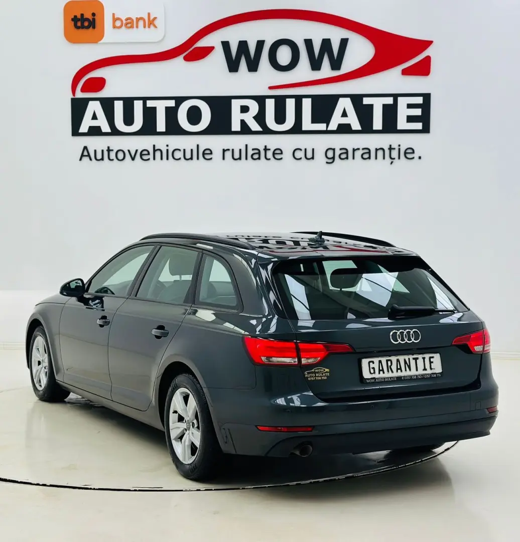 AUDI A4 2016 2.0D E6 Rate Avans 0 Doar Cu Buletinul