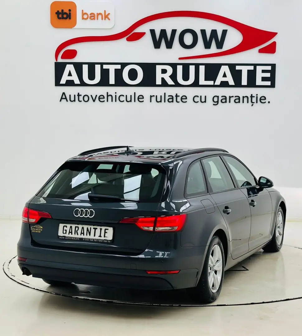AUDI A4 2016 2.0D E6 Rate Avans 0 Doar Cu Buletinul