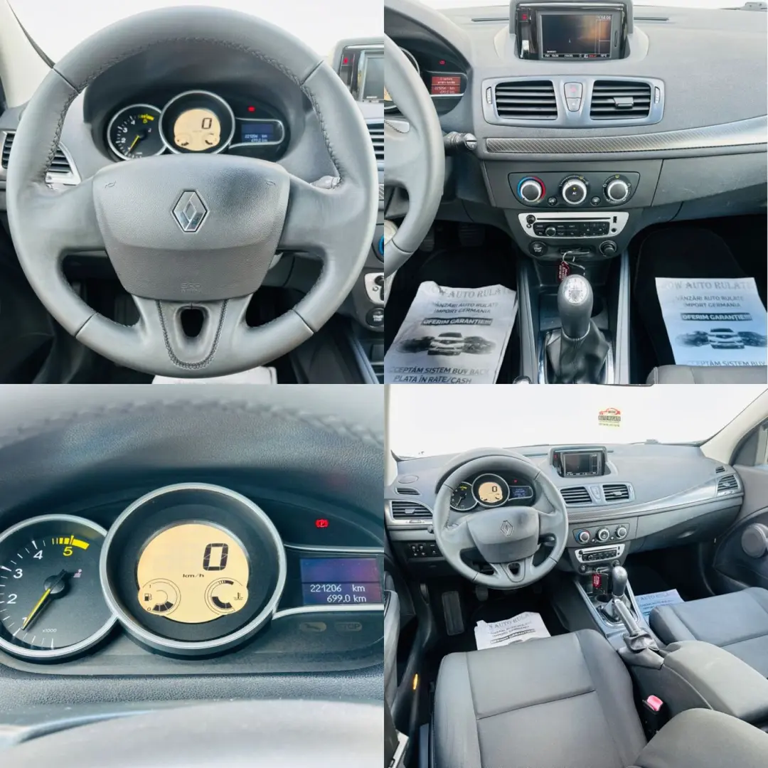 RENAULT MEGANE 2012 1.5D E5 GARANTIE 12 Luni Rate Avans 0 Do