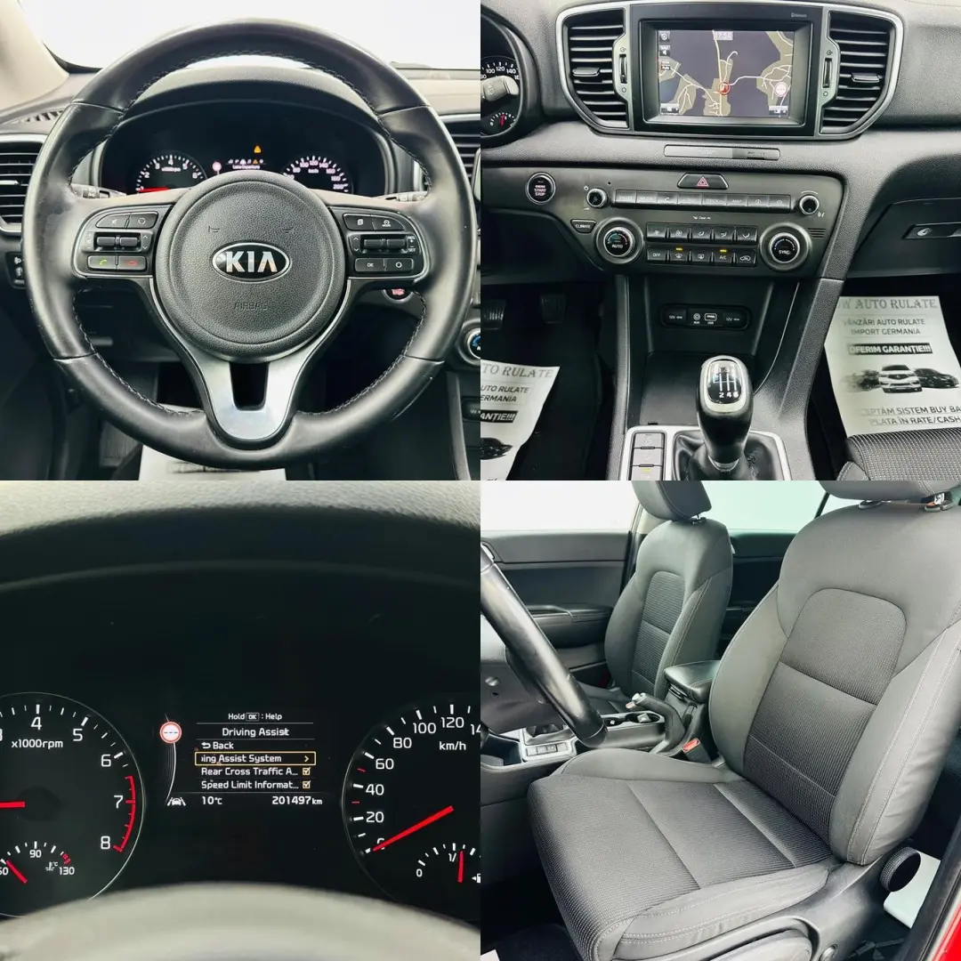 KIA SPORTAGE 2017 1.6i E6 Garantie 12 Luni Rate Avans 0 Doar