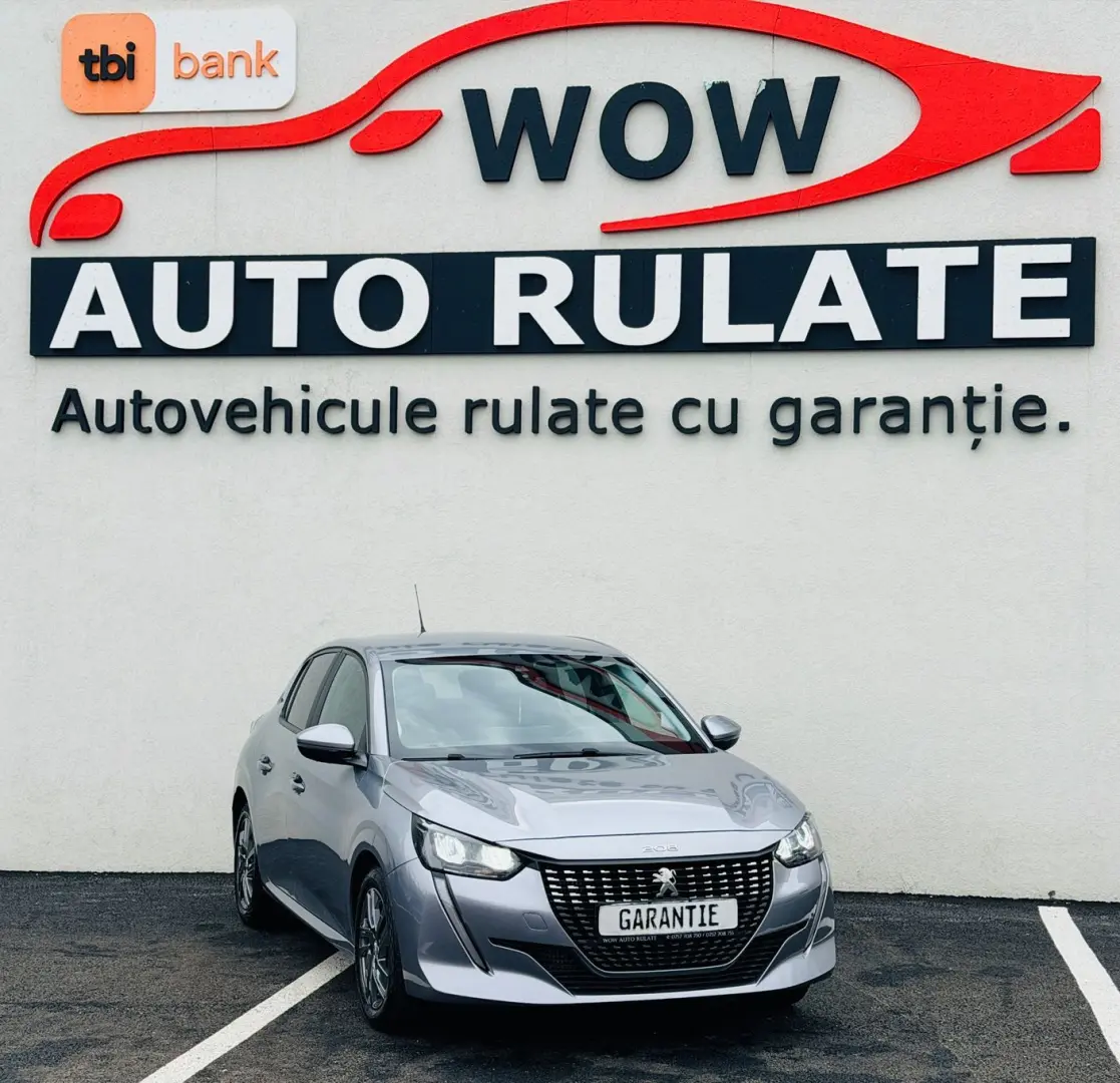 PEUGEOT 208 2021 1.5D E6 Garantie 12  Luni Rate Avans 0 Doar