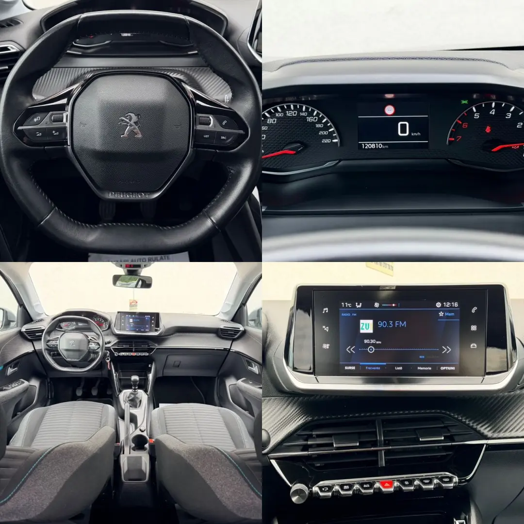 PEUGEOT 208 2021 1.5D E6 Garantie 12  Luni Rate Avans 0 Doar