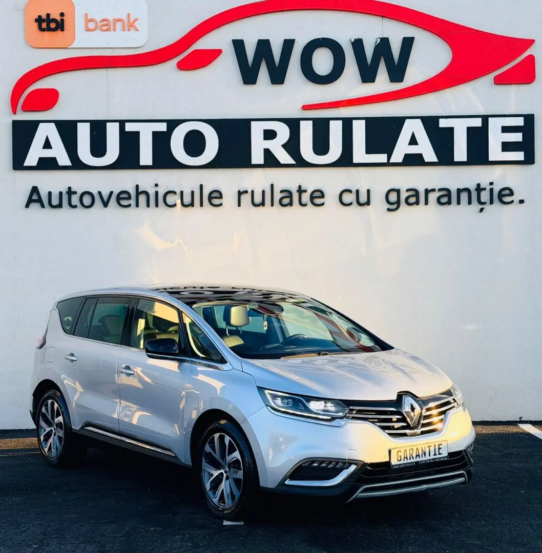 RENAULT ESPACE 2016 1.6D E6 Garantie 12 Luni Rate Avans 0 Do