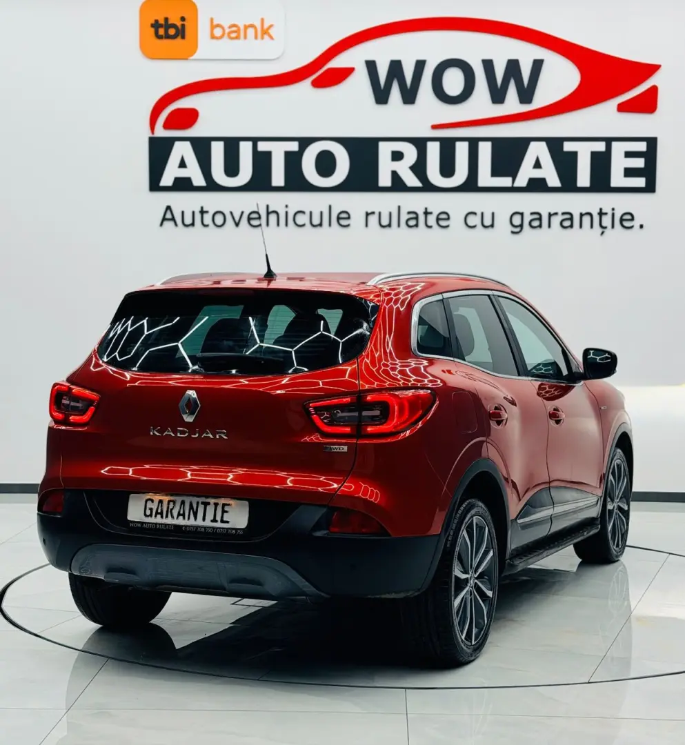 RENAULT KADJAR 2015 1.6D E6 4x4 Garantie 12 Luni Rate Avans