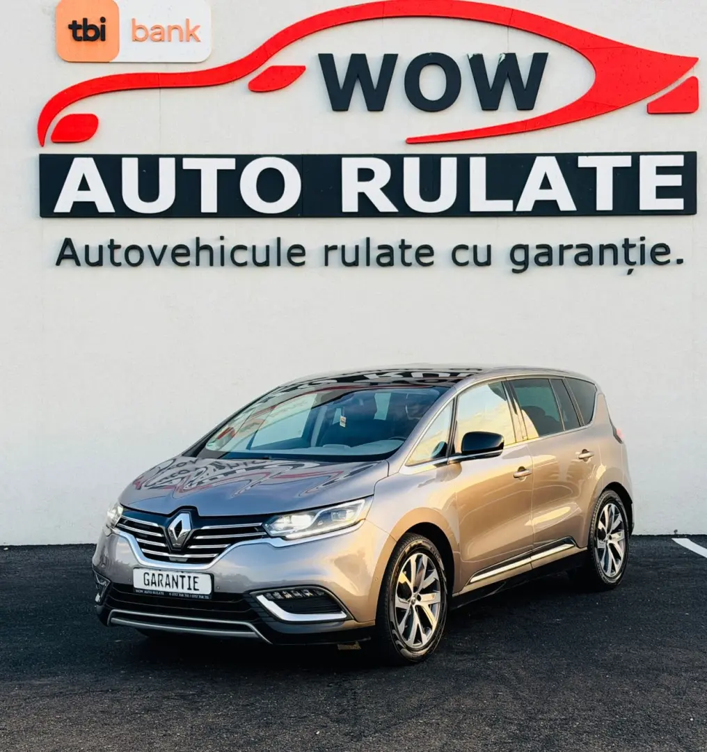 RENAULT ESPACE 2015 1.6D E6 Garantie 12 Luni Rate Avans 0 Do