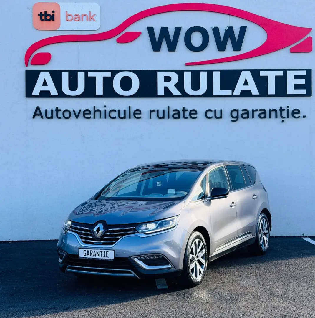 RENAULT ESPACE 2015 1.6D E6 Garantie 12 Luni Rate Avans 0 Do