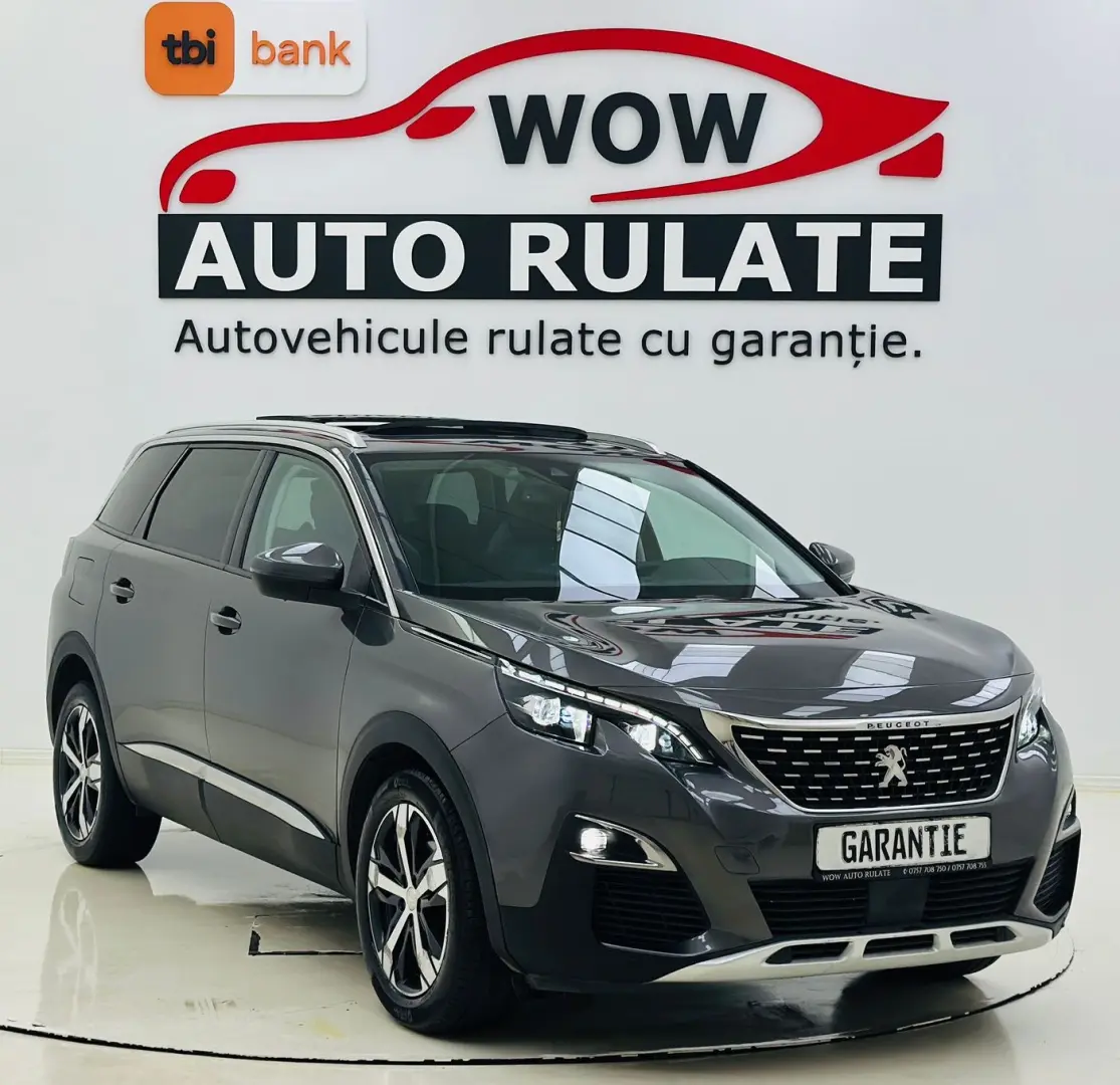 PEUGEOT 5008 2017 1.2I E6 Garantie 12 Luni Rate Avans 0 Doar