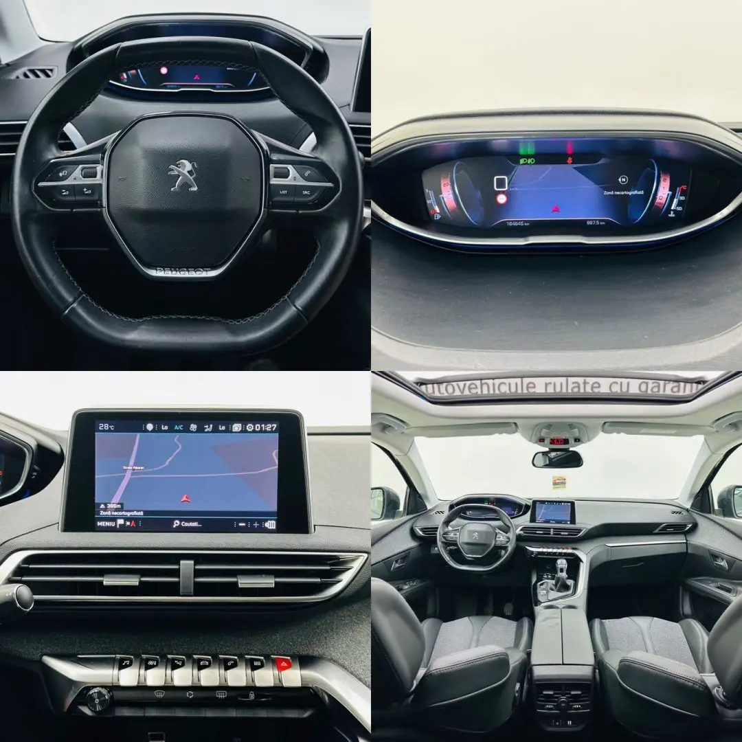 PEUGEOT 5008 2017 1.2I E6 Garantie 12 Luni Rate Avans 0 Doar