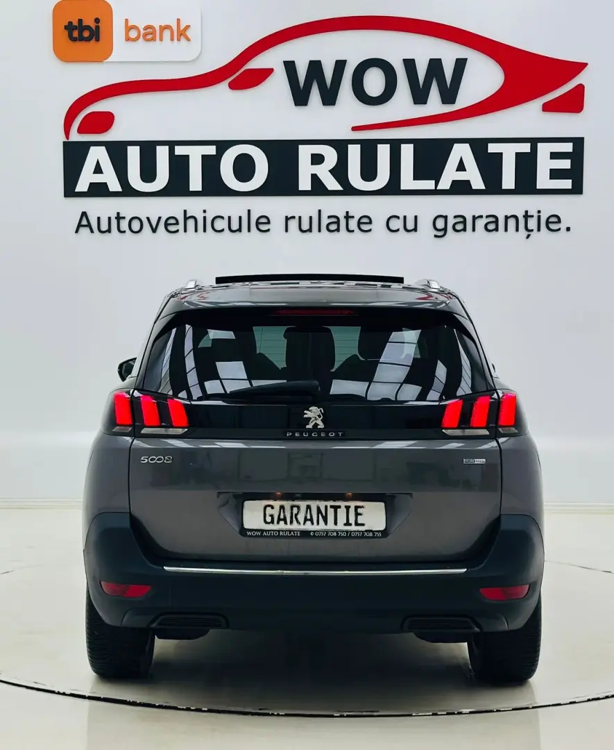 PEUGEOT 5008 2017 1.2I E6 Garantie 12 Luni Rate Avans 0 Doar