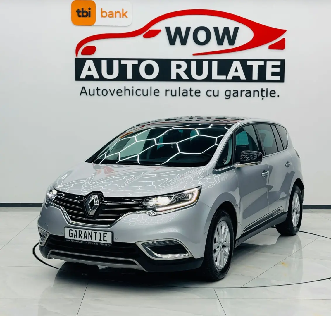 RENAULT ESPACE 2017 1.6D E6 Garantie 12 Luni Rate Avans 0 Do
