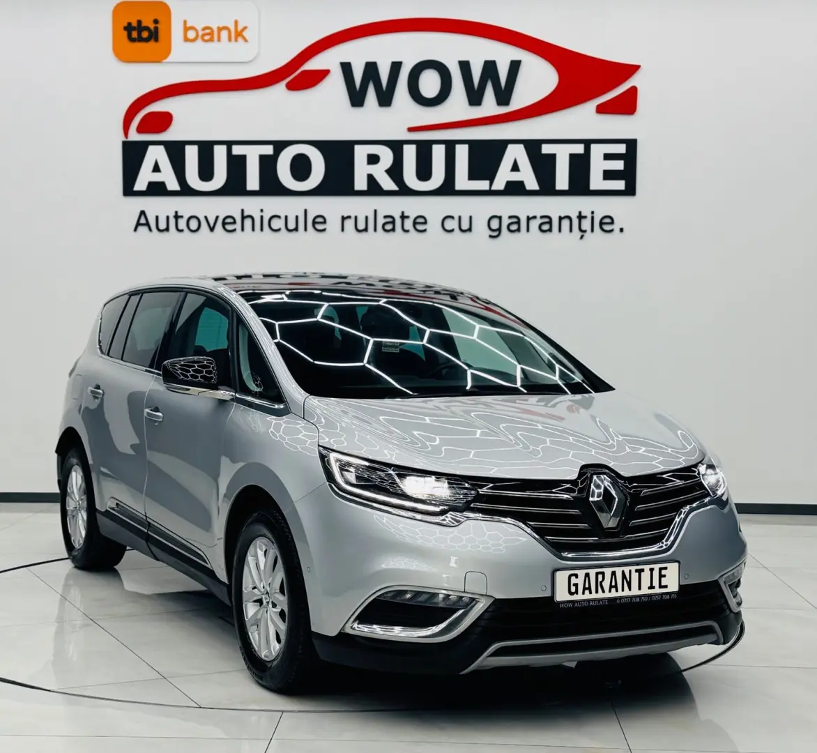 RENAULT ESPACE 2017 1.6D E6 Garantie 12 Luni Rate Avans 0 Do