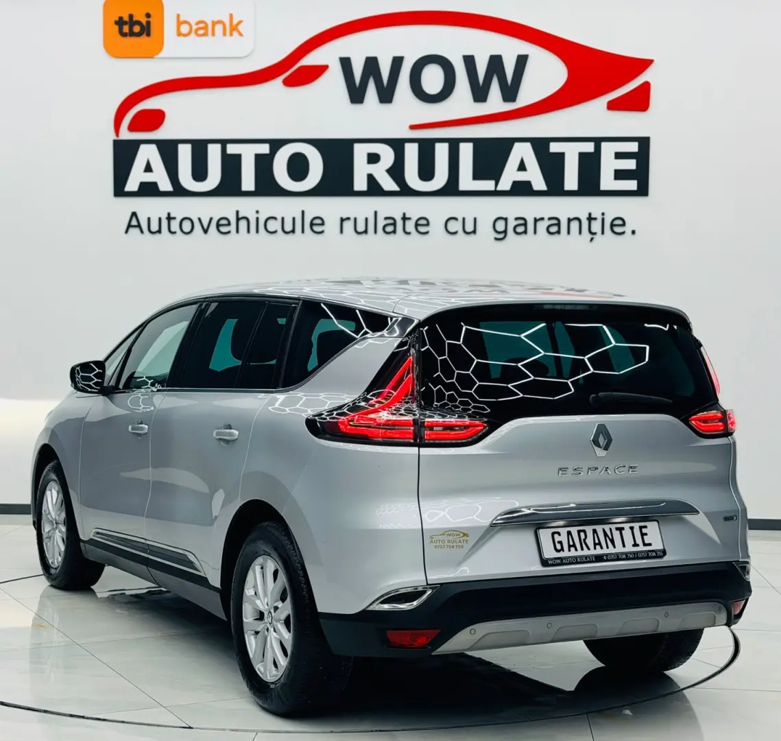 RENAULT ESPACE 2017 1.6D E6 Garantie 12 Luni Rate Avans 0 Do