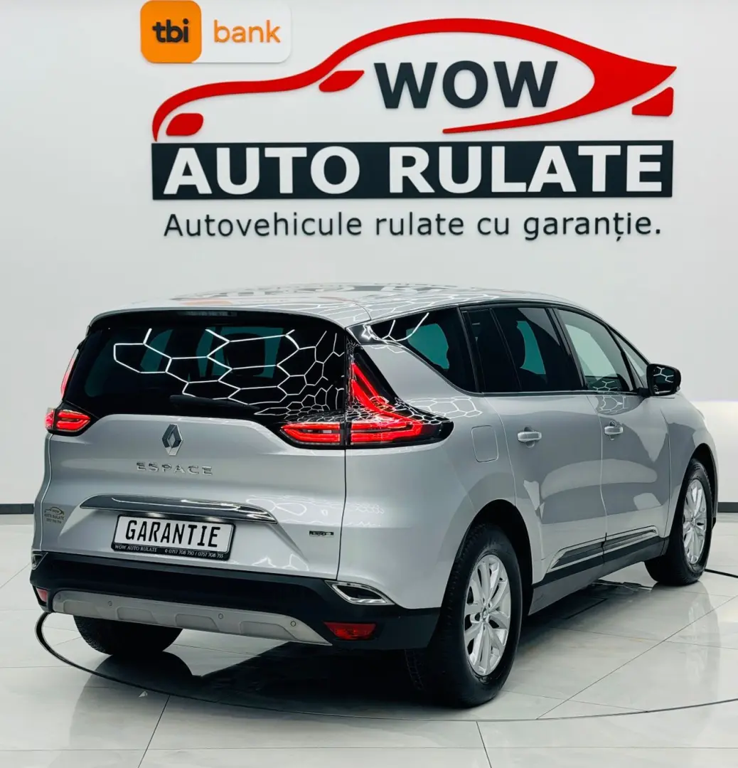 RENAULT ESPACE 2017 1.6D E6 Garantie 12 Luni Rate Avans 0 Do