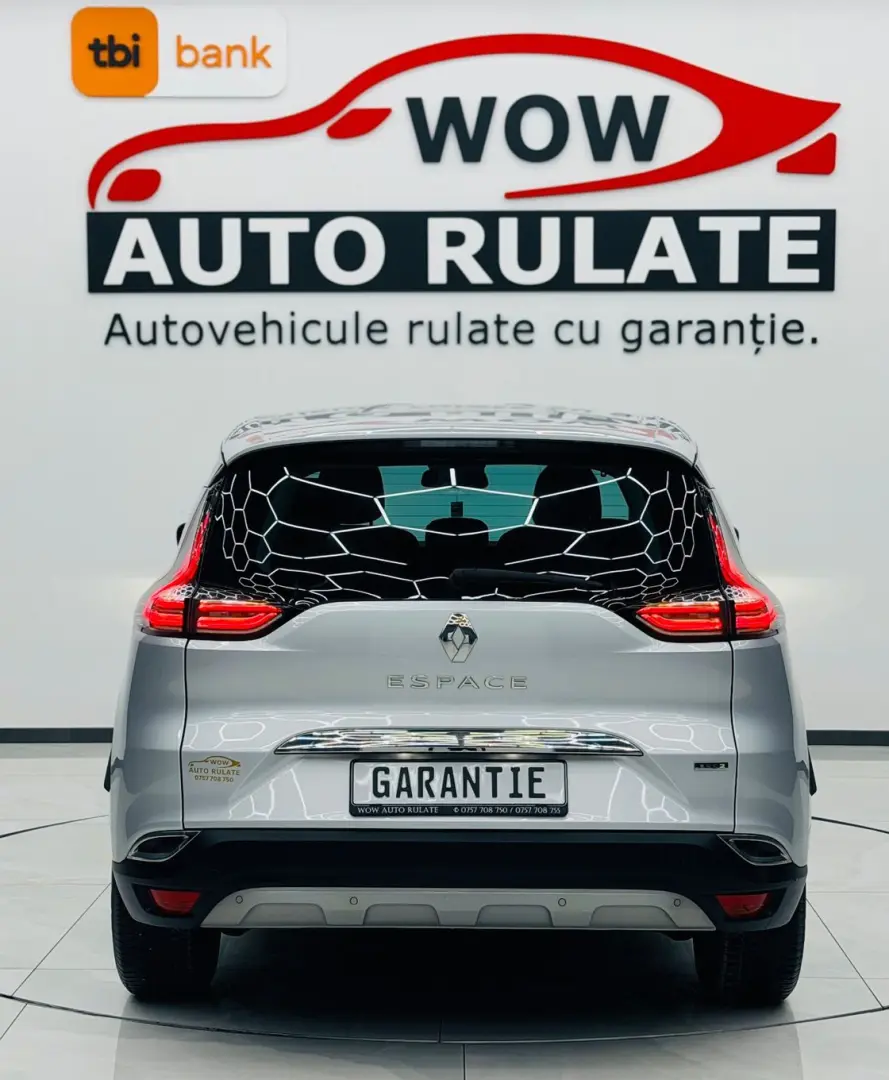 RENAULT ESPACE 2017 1.6D E6 Garantie 12 Luni Rate Avans 0 Do