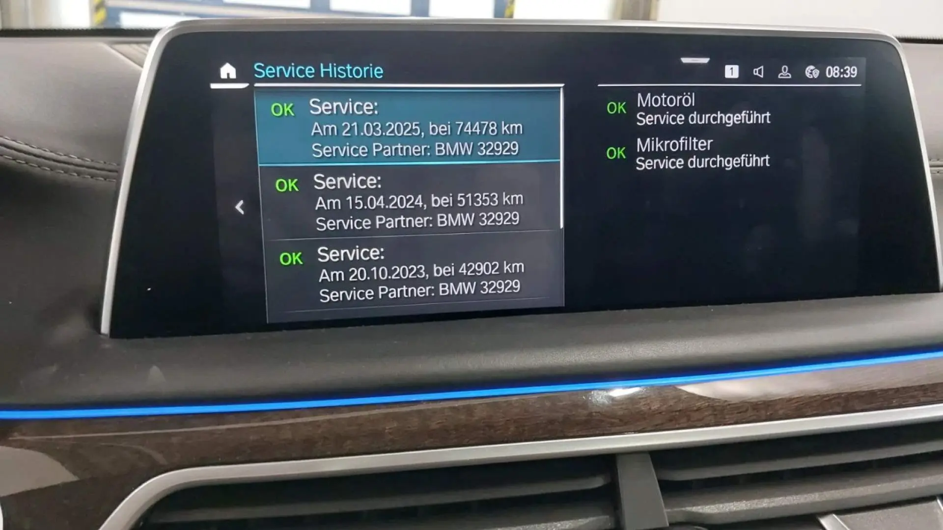 745Le xDrive M Sportpaket 3xTV B&W Pano 20 Laser