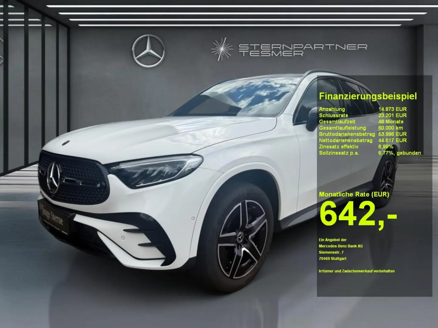 GLC 300 de 4M  AMG NIGHT PANO AHK KAMERA 11KW